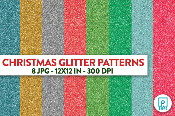 Christmas Glitter Patterns for Creative Expression and Design