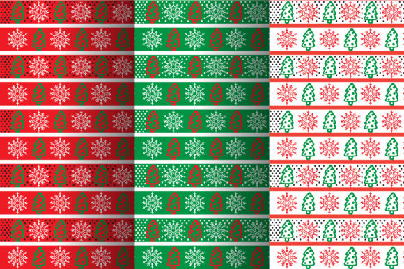 Christmas Patterns and Textures Set: A Versatile Design Resource for All Occasions