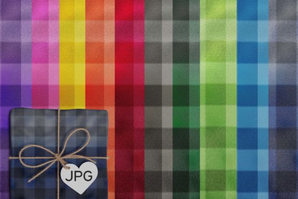Glitter Plaid Patterns Digital Papers: A Sparkling Addition to Your Creative Toolkit