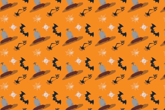 Halloween Patterns Icon-012: A Versatile Design Resource for Creative Projects