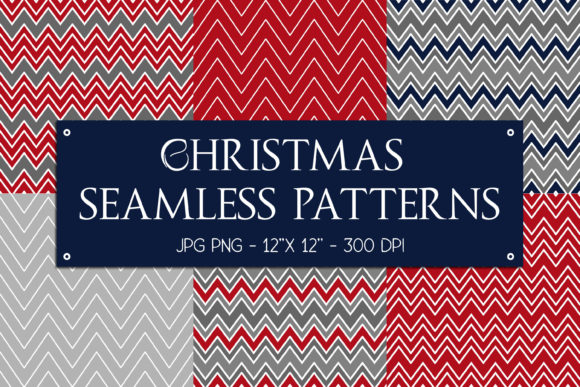 Holiday Christmas Seamless Patterns