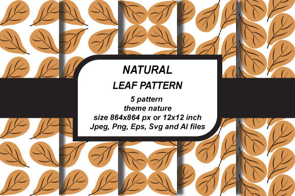 Leaves Patterns: A Strategic Design Choice for Creative and Business Applications