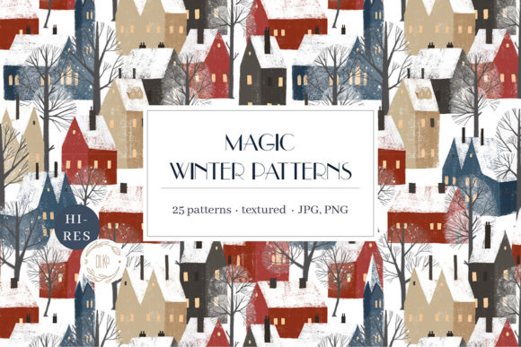 Magic Winter Patterns: Creative Solutions for Designers and Crafters