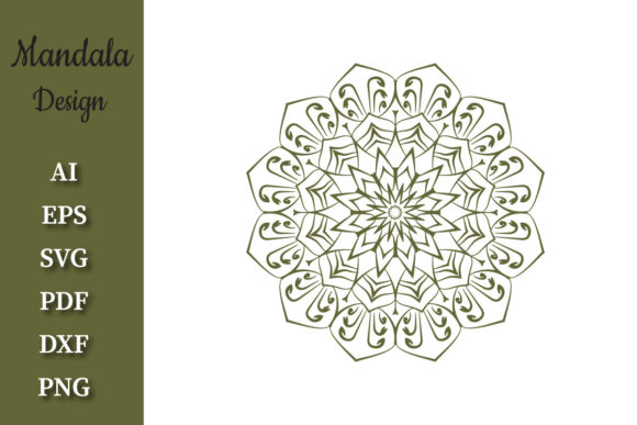 Mandala Design for Patterns Vol.55: A Versatile Resource for Creative Projects