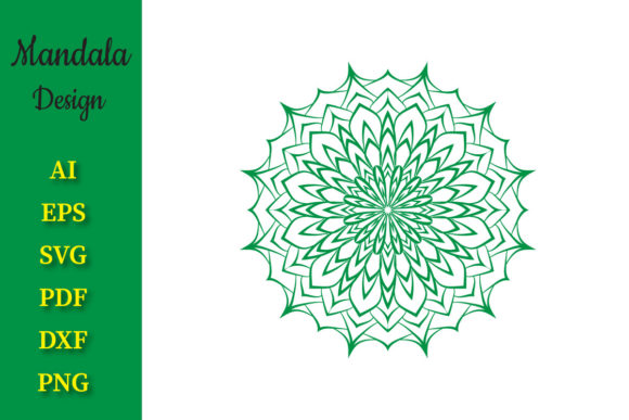 Mandala Design for Patterns Vol.60