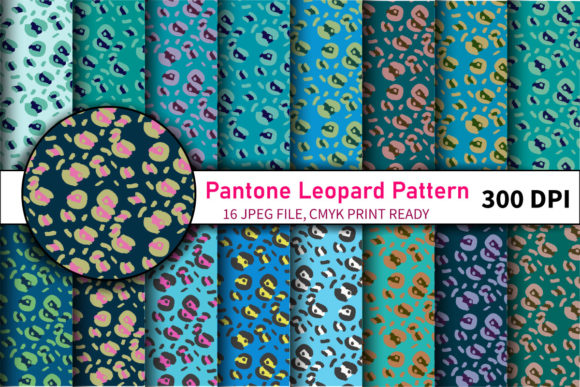 Pantone Leopard Patterns Bundle for Creative Professionals