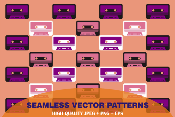 Seamless Vector Patterns 024: A Versatile Design Resource for Modern Creators